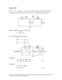 Chapter 10 Homework&nbsp;With these, we transform the voltage source in Fig