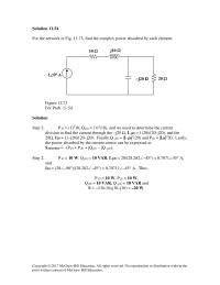 Chapter 11 Homework&nbsp;First we identify a reference node and then label the unknown nodes