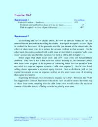 Chapter 18&nbsp;the cost of services related to the sale&nbsp;reduced
