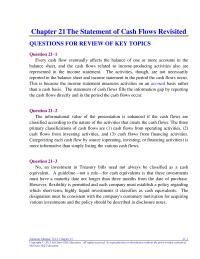 Chapter 21 The Direct Method Reports Specific Operating Cash