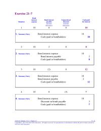 Chapter 21 Each installment payment includes both an amount