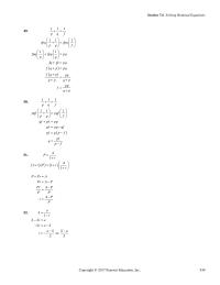 Elementary Education Chapter 7 The sum of two rational expressions is an&nbsp;