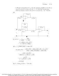 Electrical Engineering Chapter 15 Homework&nbsp;At very high frequencies the capacitor branches are&nbsp;