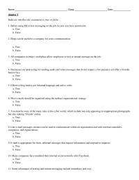 Business Communication Chapter 5 Although Companies Have Found Instant Messaging Valuable