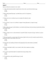Business Communication Chapter 6 Which Statement About The Format Business Letter