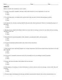 Business Communication Chapter 11 Summarize Only The End The Meeting 65