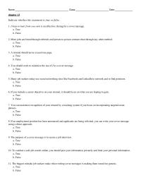 Business Communication Chapter 13 Justin time Theories 64 All The Following Are
