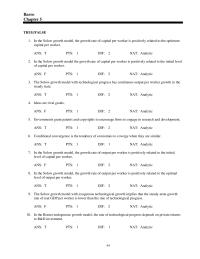 Economics Chapter 5 In the Solow growth model transition, the growth