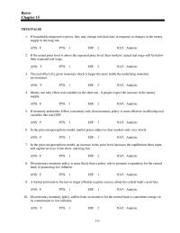 Economics Chapter 15 Gdp Rise Less Than Would The Expected