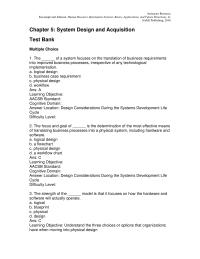 Human Resources Chapter 05 And What Information Should Included