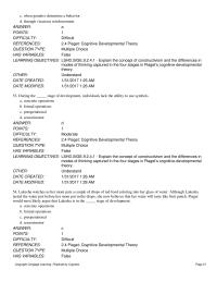 Psychology Chapter 2 Developmental Scientist Who Wanted Point Out