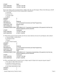 Psychology Chapter 4 The Same Teratogen May Have Different Effects