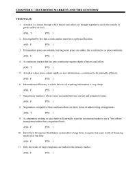 Management Chapter 4 Only the stocks of large companies are traded