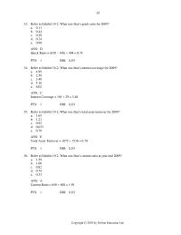 Management Chapter 19 Zeco needs to lower its leverage and improve