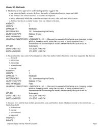 Psychology Chapter 15 The family systems approach to understanding families