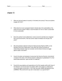 Anthropology Chapter 12 How do the goals and fantasies of ecotourists that