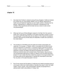 Anthropology Chapter 16 China From Patient And Also Over
