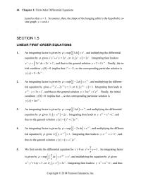 Chapter 1 le twice together with some algebra