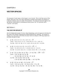 Chapter 4 Here the fundamental concepts of vectors
