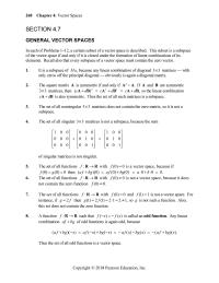 Chapter 4 because any linear combination of diagonal