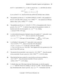 Chapter 4 Thus the age of the rock is about&nbsp;