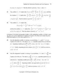 Chapter 4 These choices for h and k lead to the homogeneous&nbsp;