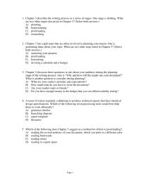 Business Communication Chapter 3 A team of writers regularly collaborate to produce technical