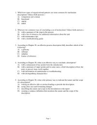 Business Communication Chapter 20 Which The Following The Most Effective Title