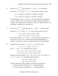 Chapter 4 We have a superposition of three oscillations