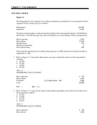 Accounting Chapter 3 What system would a manufacturer of unique special