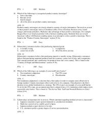 Marketing Chapter 9 Which of the following is a recognized product