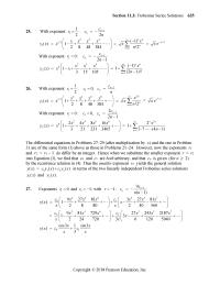 Chapter 4 Of course Bessel’s equation is the most important