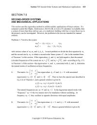 Chapter 7 to obtain a second-order linear system
