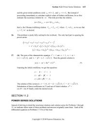 Chapter 11 let us first multiply the recurrence relation