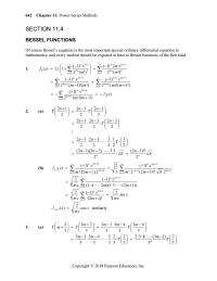 Chapter 11 every student should be exposed at least to Bessel