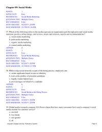 Business Ethics Chapter 9 Which of the following is a subcategory of cyberabuse