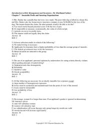 Management Chapter 7 London Operates The Surplus Lines And Marine
