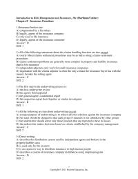 Management Chapter 8 Internet Isa Illegal Personal Lines Coverage Small