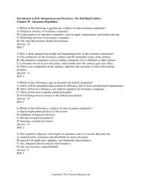 Management Chapter 10 State regulation allows experimentation and isolation of bad
