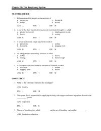 Veterinary Medicine Chapter 30 The System That Responsible For Supplying