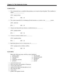 Veterinary Medicine Chapter 31 High Blood Glucose Level Characteristic Ans
