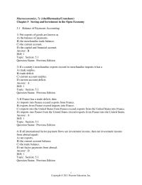 Economics Chapter 5 how is the transaction recorded on the U.S. balance