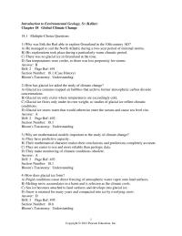 Environmental Engineering Chapter 18 alteration of climatic patterns by global warming