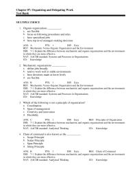 Management Chapter 7 Which The Following Contemporary Organizational Designs