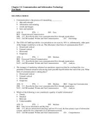 Management Chapter 13 The CEO of ClubCorp told his vice president to cut