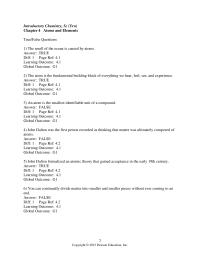 Chemical Engineering Chapter 4 The atom is the fundamental building block of&nbsp;