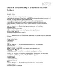 Entrepreneurship Chapter 01 A temporary organization in search of a scalable