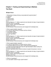 Entrepreneurship Chapter 07 What phase of design thinking is associated&nbsp;