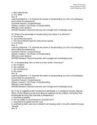 Entrepreneurship Chapter 07 What is the advantage of storyboarding that makes it