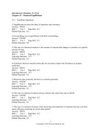 Chemical Engineering Chapter 15 Living things are in equilibrium with their